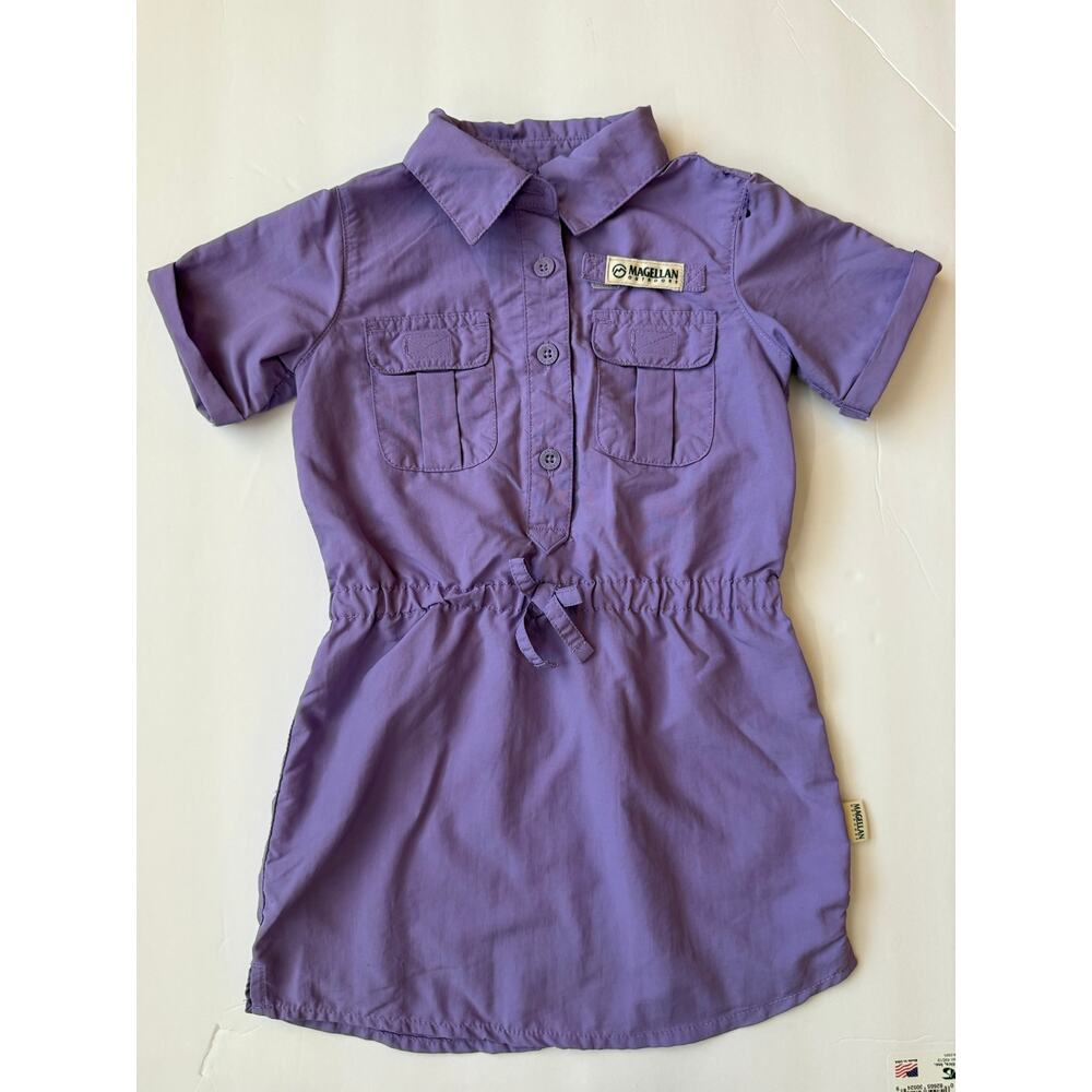 Magellan Outdoors Laguna Madre Fishing Dress Purple 3T
